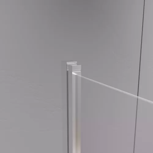 Шторка на ванну RGW SC-109, Цвет стекла: прозрачное, Цвет профиля: Хром, Выбрать размер: 70, изображение 6