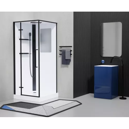 Душевые кабины и сауны: Душевая кабина Esbano ESM-QUADRO-90L/R 1 в магазине Акватория