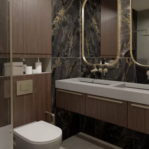 Керамогранит Stonela_GT Черный 60x120, изображение 8