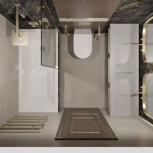 Керамогранит Stonela_GT Черный 60x120, изображение 9