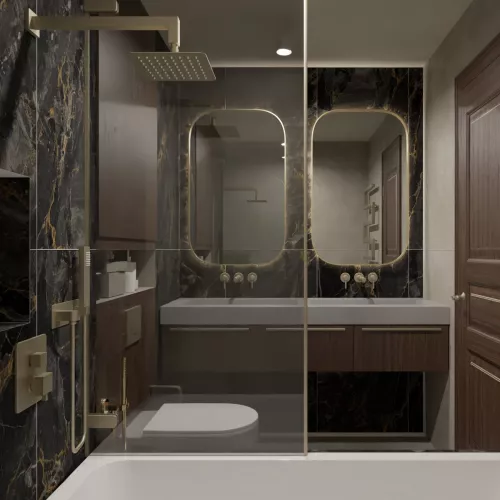 Керамогранит Cassini_GT Серый 60x120, Выбрать цвет: Серый, изображение 6