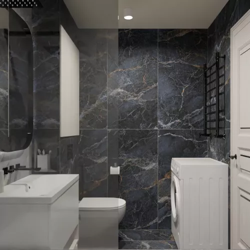 Керамогранит Spanito_GT Синий 60x120, Выбрать цвет: Синий, изображение 6