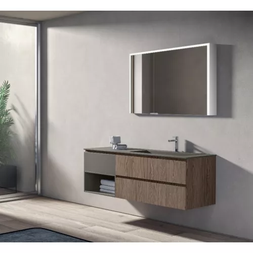 Зеркальный шкаф ESBANO с подсветкой ES-5010NS, изображение 2