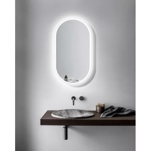 Зеркало со встроенной подсветкой ESBANO ES-2073BVD/FVD/HVD, Выбрать размер: 40х80, изображение 2