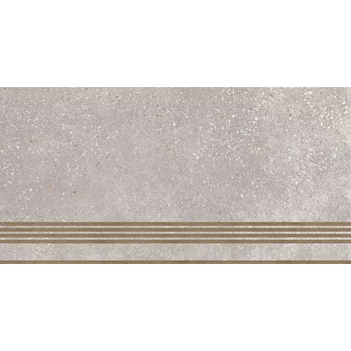 Ступень керам. Coral Rock_GT Серый 30x60, Выбрать цвет: Серый/ступень, изображение 5