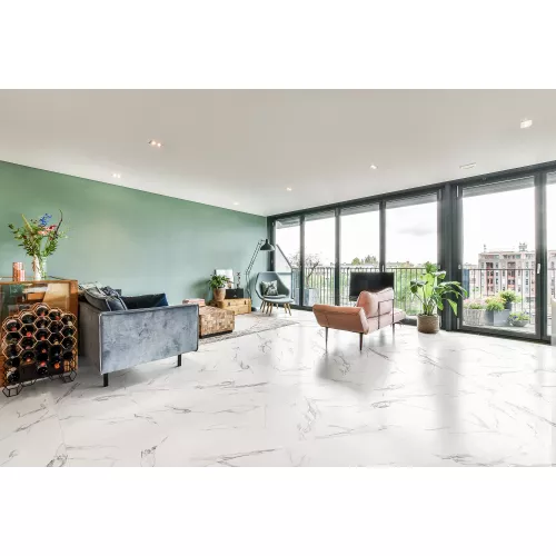 Керамогранит Alfanzo_GT Белый, Выбрать размер: 60х60, изображение 6