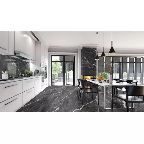 Керамогранит Camlin_GT Черный  60x60, Выбрать цвет: Черный, Выбрать размер: 60х60, изображение 7