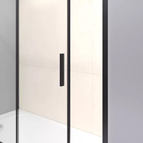 Шторка на ванну RGW SC-45B, Цвет профиля: Черный, Выбрать размер: 180, изображение 7