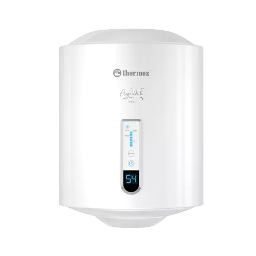 Водонагреватели: Водонагреватель накопительный аккумуляционный  THERMEX AUGA Slim Wi-Fi 1 в магазине Акватория