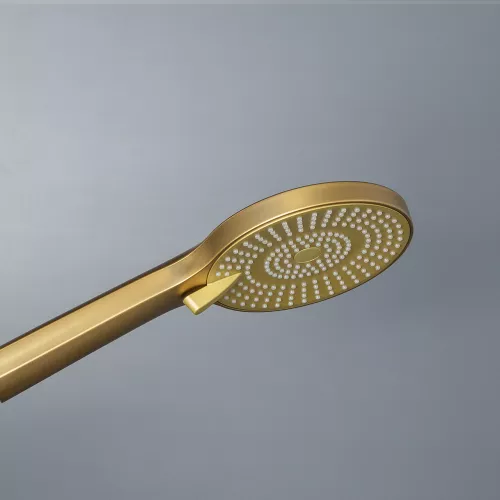 Смеситель для ванны с душем AVS Pulse брашированное золото, изображение 2