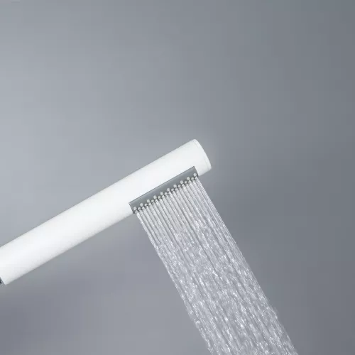 Смеситель для ванны с душем AVS Slimmer белый матовый, Выбрать цвет: Белый, изображение 12