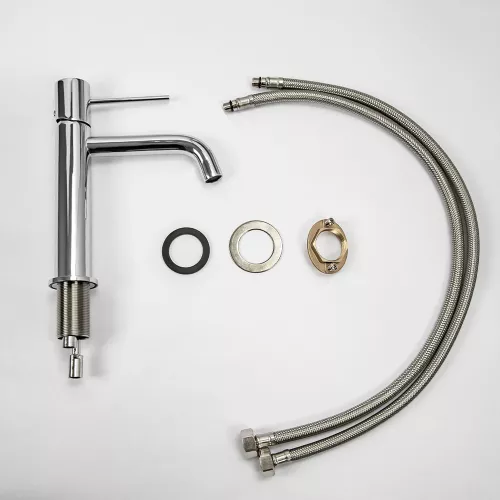 Смеситель для раковины AVS Slimmer хром, Выбрать цвет: Хром, изображение 15