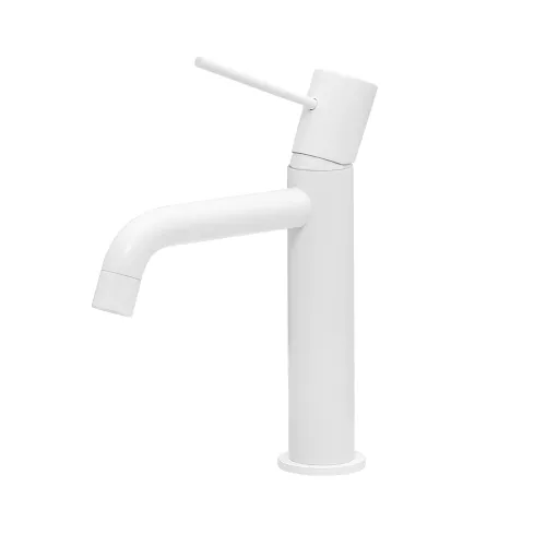 Смеситель для раковины AVS Slimmer белый матовый, Выбрать цвет: Белый, изображение 12