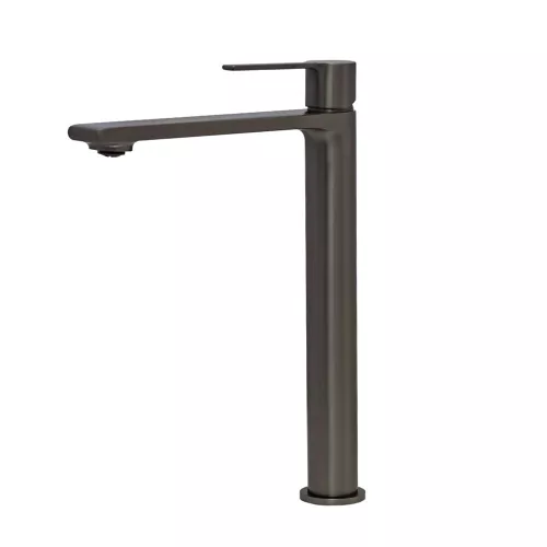 Смеситель для раковины AVS Elegant высокий, оружейная сталь, Выбрать цвет: Оружейная сталь, изображение 2