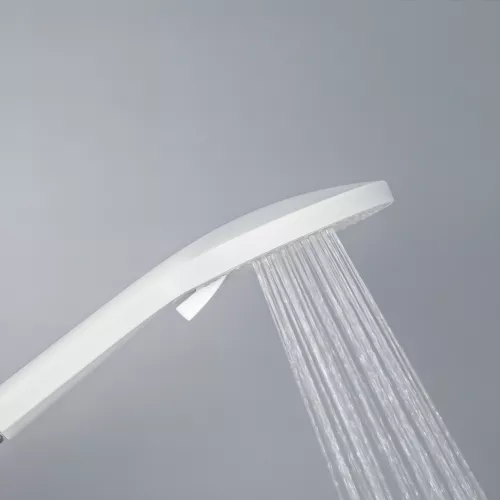 Душевая стойка AVS Slimmer белый матовый, Выбрать цвет: Белый, изображение 11