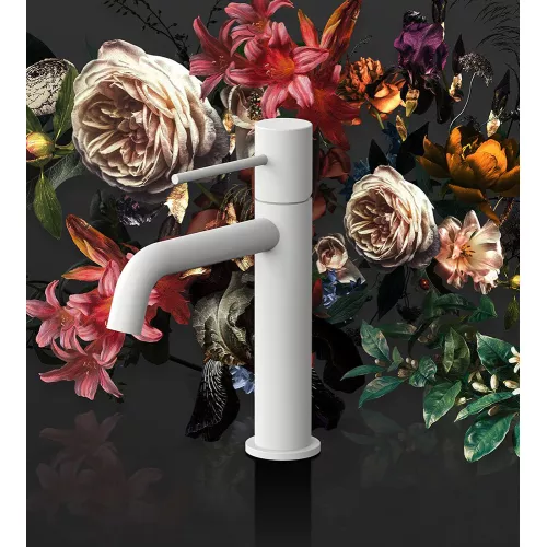 Смеситель для раковины AVS Slimmer белый матовый, Выбрать цвет: Белый, изображение 8