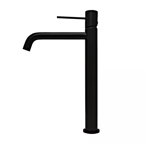 Смеситель для раковины AVS Slimmer высокий, черный матовый, Выбрать цвет: Черный, изображение 13