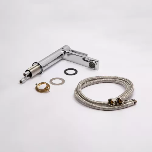 Смеситель для раковины AVS Elegant хром, Выбрать цвет: Хром, изображение 13