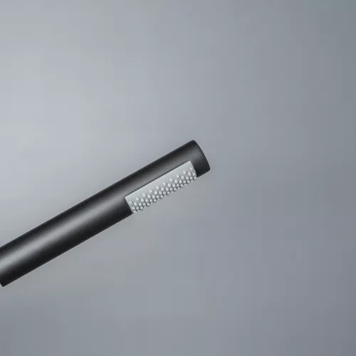 Смеситель для ванны с душем AVS Slimmer черный матовый, Выбрать цвет: Черный, изображение 13