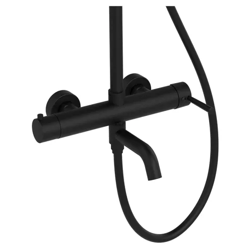 Душевая стойка AVS Slimmer 811-122-MB черный матовый, Выбрать цвет: Черный, изображение 9