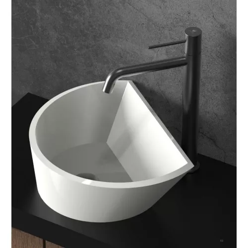 Смеситель для раковины AVS Slimmer высокий, оружейная сталь, Выбрать цвет: Оружейная сталь, изображение 9