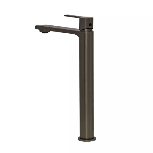 Смеситель для раковины AVS Elegant высокий, оружейная сталь, Выбрать цвет: Оружейная сталь, изображение 4