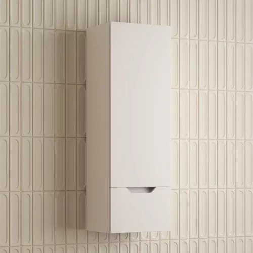 Пенал Style line "Остин" 36 см подвесной 1 ящик белый эмаль PLUS, Тип: Пенал подвесной, Выбрать цвет: Белый, изображение 2