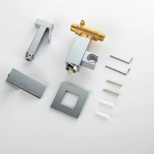 Душ гигиенический ACWEN 82216 хром, Выбрать цвет: Хром, изображение 21