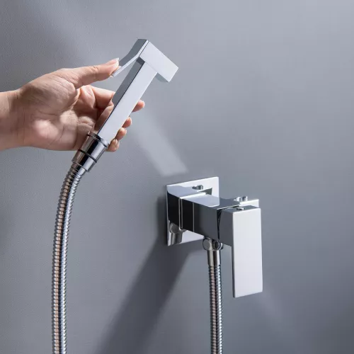 Душ гигиенический ACWEN 82216 хром, Выбрать цвет: Хром, изображение 11