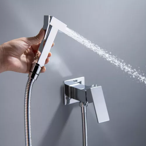 Душ гигиенический ACWEN 82216 хром, Выбрать цвет: Хром, изображение 12