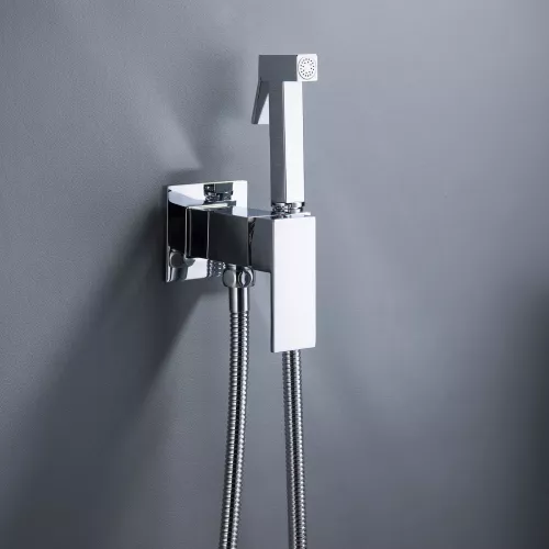 Душ гигиенический ACWEN 82216 хром, Выбрать цвет: Хром, изображение 8