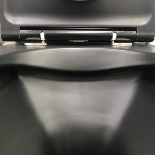 Унитаз-компакт AVS Сити безободковый, черный матовый, изображение 6