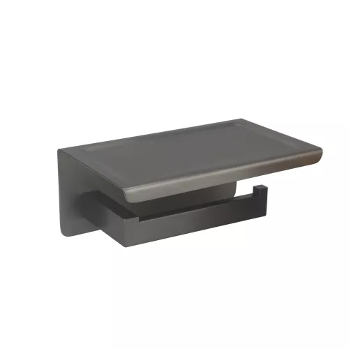 Держатель для туалетной бумаги с полкой ACWEN 84735GG, изображение 6