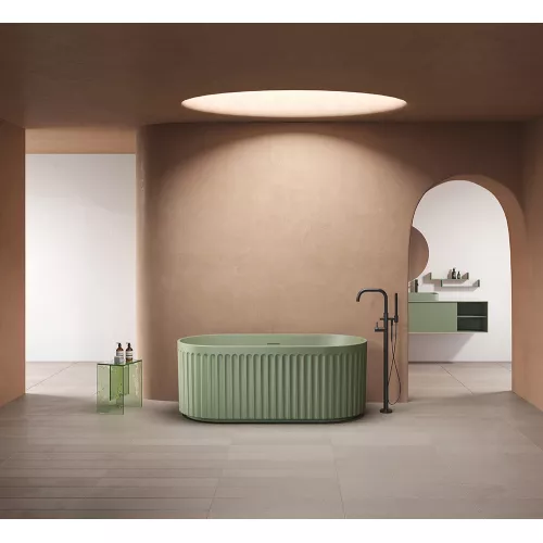 Акриловая ванна AVS Олимпия 170x75 оливковый темный матовый, Выбрать цвет: Зеленый, изображение 2