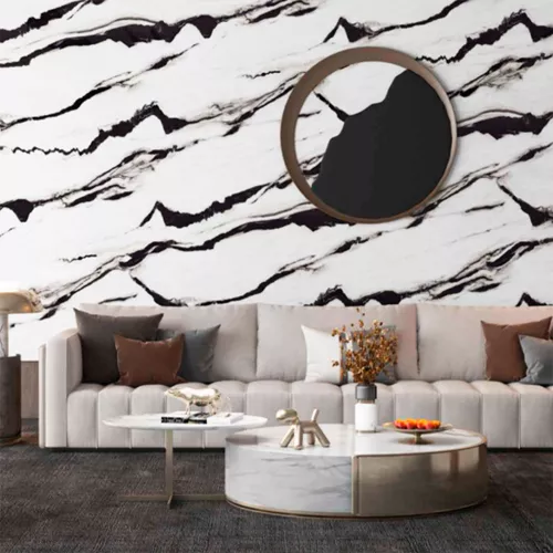 Керамогранит AVS Black Panda 60x120 полированный, изображение 8