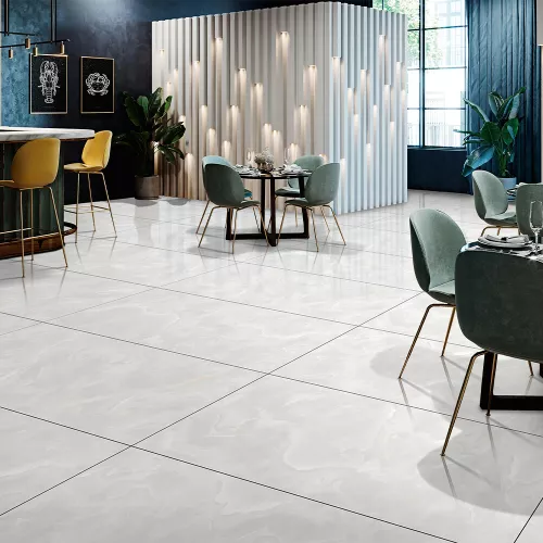 Керамогранит AVS Onyx Mint White 60x120 полированный, изображение 5