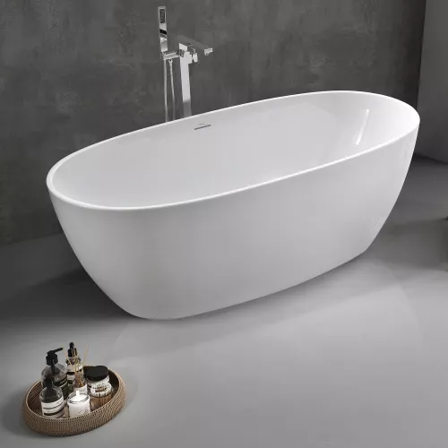 Акриловая ванна ABBER AB9265-1.7 белая, изображение 8