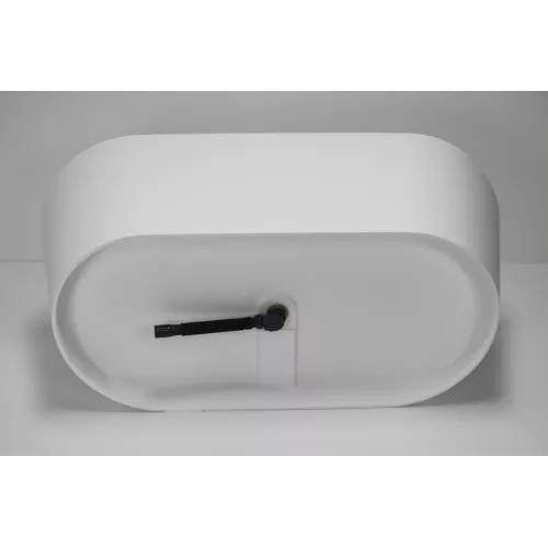 Ванна из искусственного камня ABBER Stein AS9605 белая матовая, изображение 8