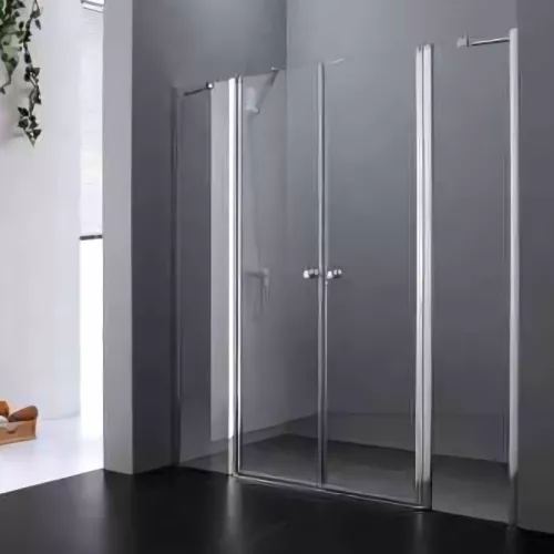 Душевая дверь CEZARES ELENA-W-B-22-C-Cr, Цвет стекла: Прозрачный, Цвет профиля: Хром, Выбрать размер: 180