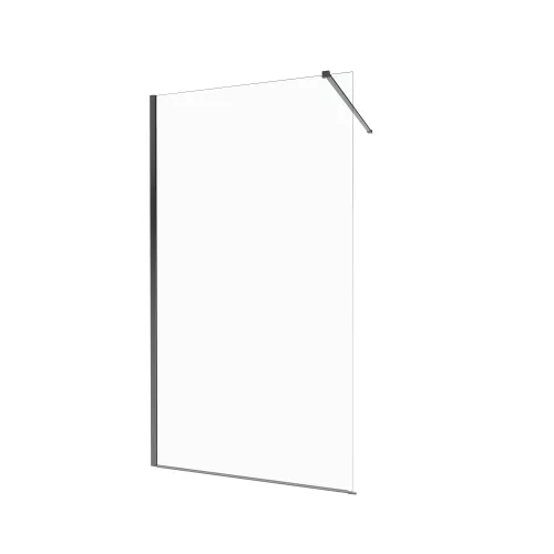 Душевая перегородка Triton Плано 80/100 Хром, Цвет профиля: Хром, Выбрать размер: 80, изображение 3