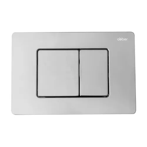 Комплект подвесной унитаз ABBER Rechteck AC1201MB черный матовый с инсталляцией AC0105 и кнопкой хром, Цвет кнопки: Хром, Выбрать цвет: Черный, Внешний вид: квадратная кнопка, изображение 5