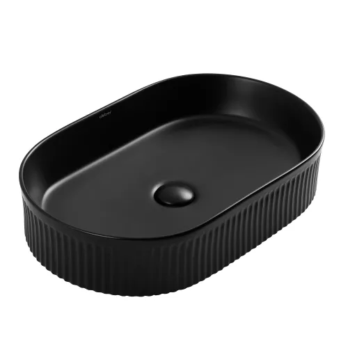 Раковина накладная ABBER Bequem AC2116MB черная матовая, Выбрать цвет: Черный матовый
