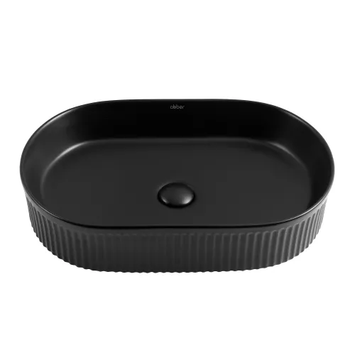 Раковина накладная ABBER Bequem AC2116MB черная матовая, Выбрать цвет: Черный матовый, изображение 2