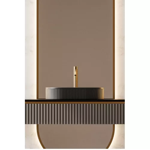 Раковина накладная ABBER Bequem AC2116MB черная матовая, Выбрать цвет: Черный матовый, изображение 5