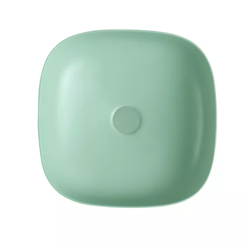 Раковина накладная ABBER Rechteck AC2217MBG зеленая матовая, Выбрать цвет: Зеленый матовый, изображение 2