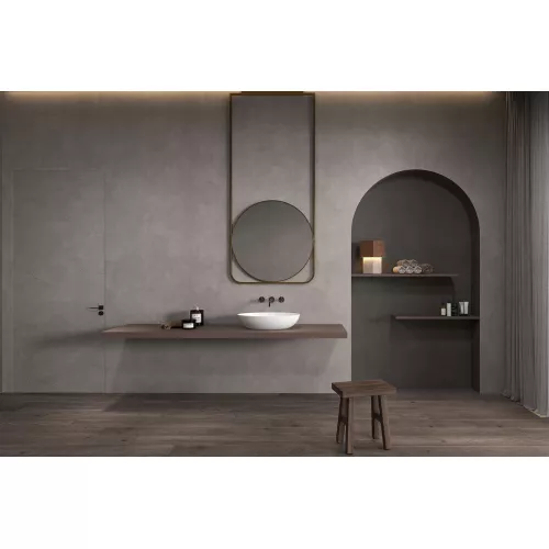 Раковина накладная ABBER Stein AS2635 белая матовая, изображение 3