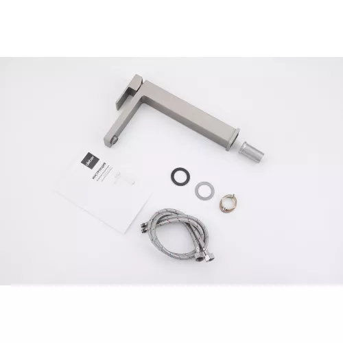 Смеситель ABBER Daheim AF8211SP для раковины, сатин, Выбрать цвет: Сатин, изображение 3