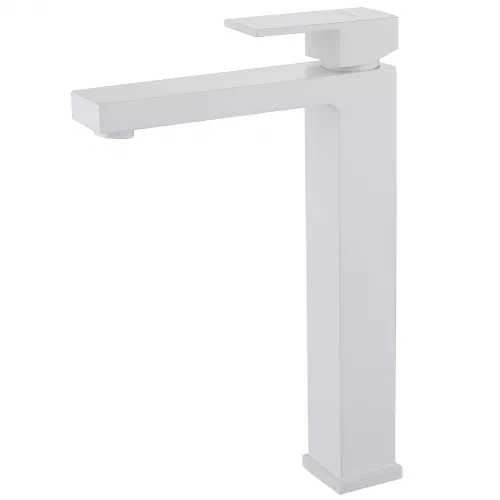 Смеситель ABBER Daheim AF8211W для раковины, белый матовый, Выбрать цвет: Белый матовый