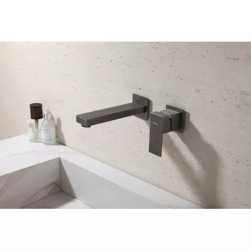 Смеситель ABBER Daheim AF8212NG для раковины скрытого монтажа, никель, Выбрать цвет: Никель, изображение 2