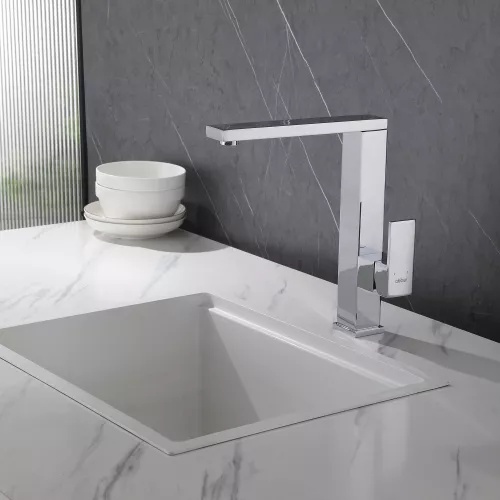 Смеситель ABBER Daheim AF8214 для кухни, хром, Выбрать цвет: Хром, изображение 2